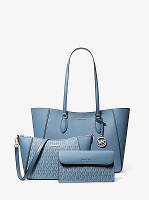 Grand sac fourre-tout Jet Set Travel 3-en-1 &agrave; logo Signature