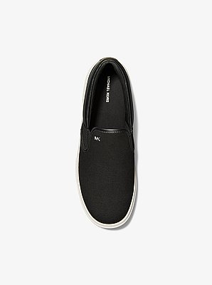 Slip-onsneaker Eddie van katoenen canvas