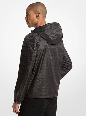 Anorak cir&eacute; &agrave; logo