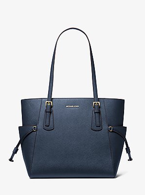 Voyager Large Saffiano Leather Tote Bag