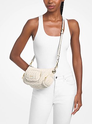 Merritt Matelass&eacute; Convertible Crossbody Bag