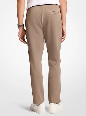 Pantalon de jogging en m&eacute;lange de coton &agrave; logo