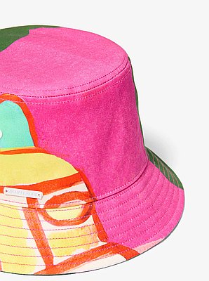 Michael Kors X Christina Zimpel Cotton Twill Bucket Hat