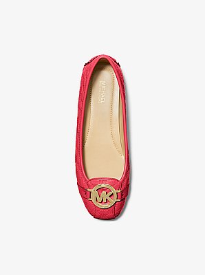 Fulton Logo Embossed Moccasin