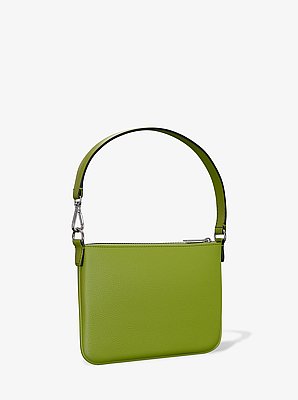 Bolso de pulsera Jet Set peque&ntilde;o convertible de piel granulada