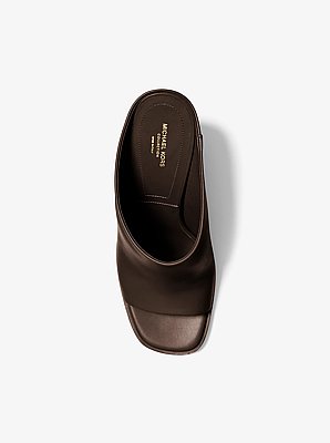 Natasha Leather Mule