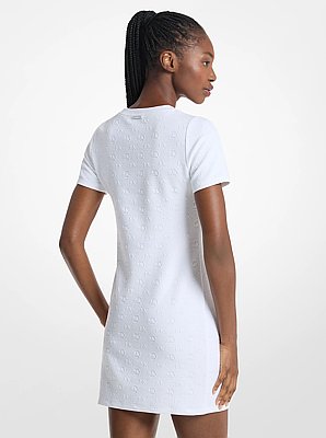 Logo Jacquard Dress