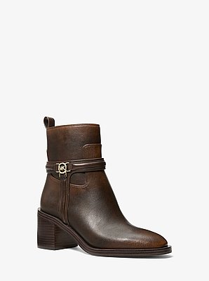 Bota Mindy de efecto curtido