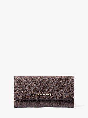 Jet Set Large Logo Trifold Wallet image number 0