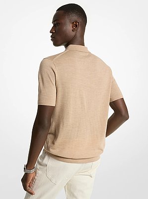Merino Wool Polo Shirt