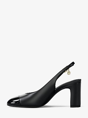 Zapato de sal&oacute;n Piper Flex de piel con tal&oacute;n descubierto