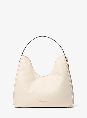 Nayla Medium Pebbled Leather Shoulder Bag