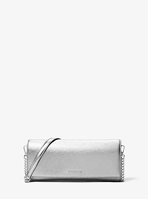 Jet Set Medium Embellished Leather Clutch