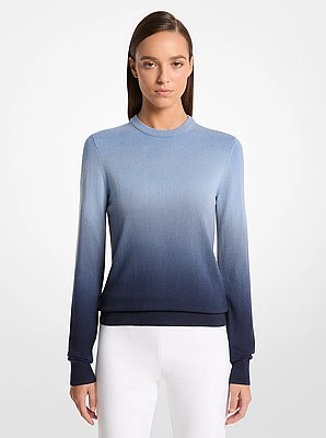 Ombr&eacute; Cashmere Sweater