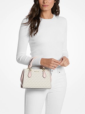 Petit sac messager Marilyn &agrave; logo Signature