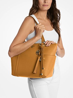 Gold-Tone and Cord Bag Charm