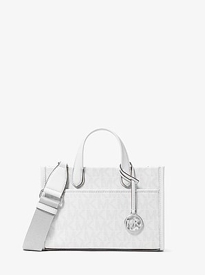 Gigi Small Signature Logo Messenger Bag