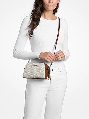 Ashton Extra-Small Signature Logo Camera Crossbody Bag