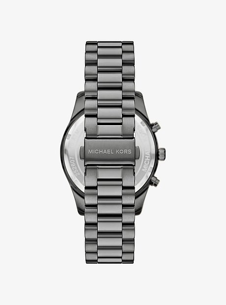 XXL-Armbanduhr Lexington in Mattgrau