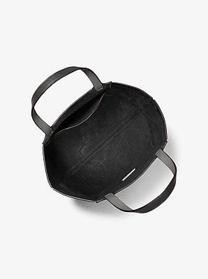 Jordi Medium Burnished Leather Tote Bag