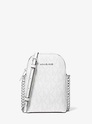 Jet Set Small Signature Logo Crossbody Bag