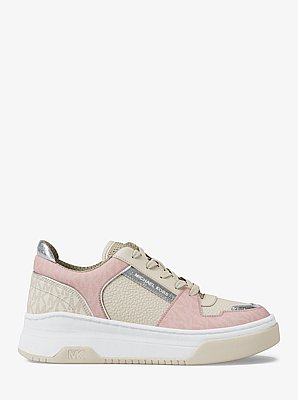Lexi Mixed-Media Sneaker