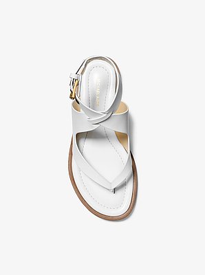 Irene Leather Wrap Sandal