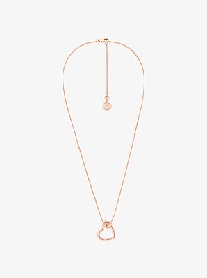 Knotted Heart Necklace