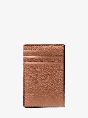 Hudson Pebbled Leather Card Case