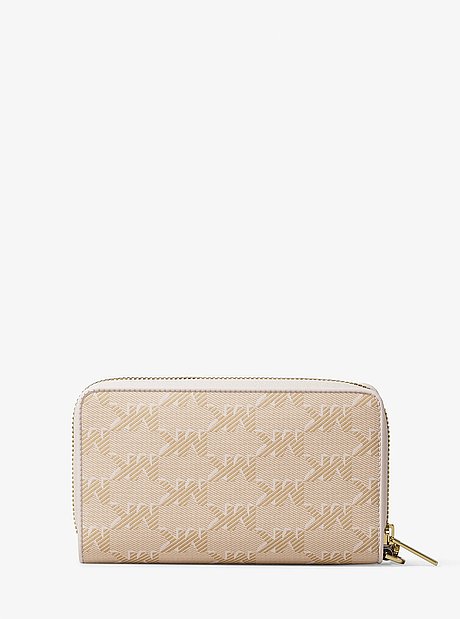 Jet Set Travel Large Logo Jacquard Smartphone Wallet