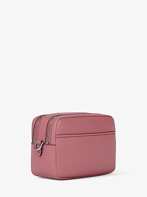 Bryant Medium Pebbled Leather Camera Crossbody Bag