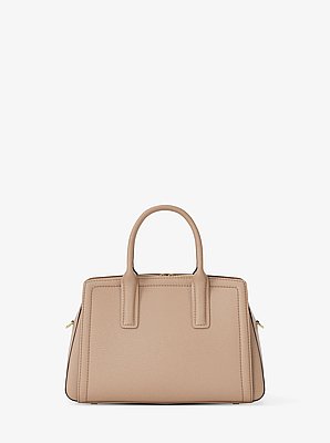 Henkeltasche Laila Small aus gekrispeltem Leder