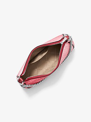 Grande pochette Jet Set ombr&eacute;e &agrave; logo Signature