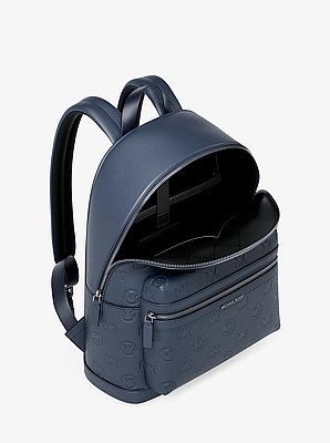 Cooper Medium Logo Debossed Dome Backpack