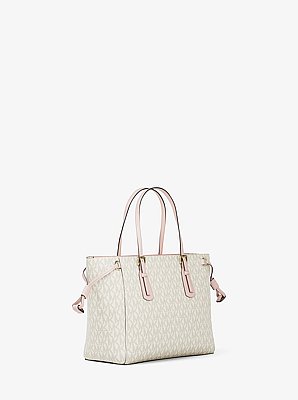Tr&egrave;s petit sac &agrave; bandouli&egrave;re convertible Voyager &agrave; logo Signature
