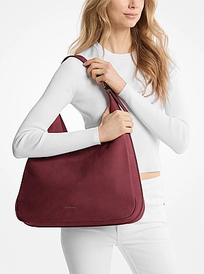 Bolso hobo de hombro Nolita grande de nobuk