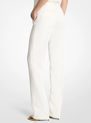 Double Crepe Sabl&eacute; Tuxedo Trousers