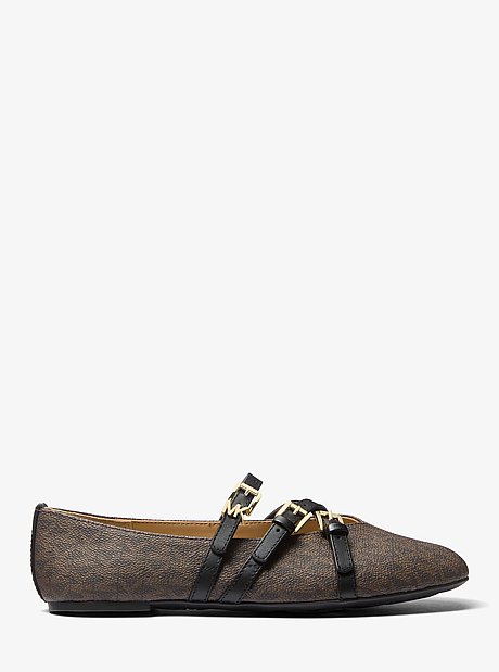 Indy Flex Signature Logo Ballet Flat