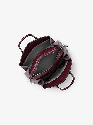 Bolso satchel Laila peque&ntilde;o con logotipo exclusivo