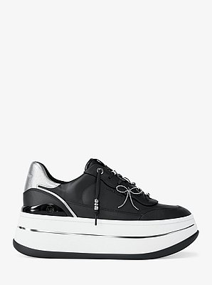 Zapato deportivo Hayes con plataforma y adornos de piel