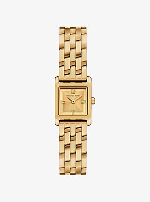 Micro Georgie Gold-Tone Watch