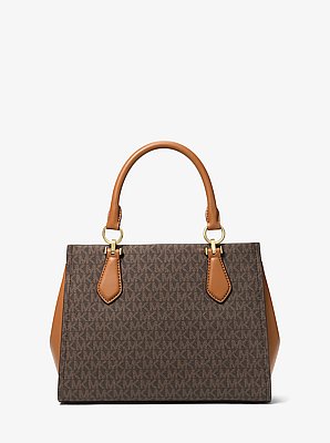 Marilyn Medium Logo Satchel