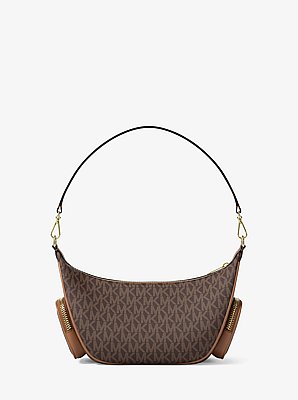 Merritt Small Signature Logo Convertible Shoulder Bag