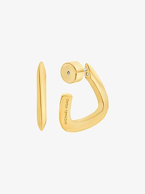 Aretes de aro cuadrados