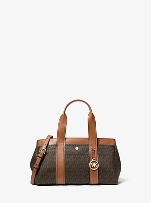 Foster Small Signature Logo Satchel