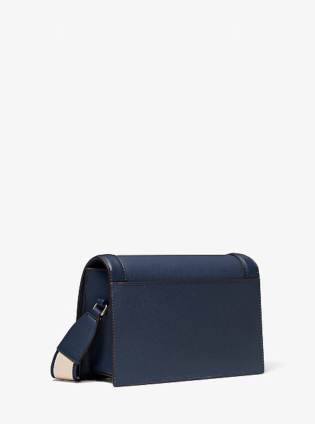 Jet Set Large Saffiano Leather Crossbody Bag