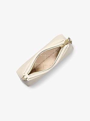 Sammy Small Pebbled Leather Convertible Crossbody Bag in LT CREAM | Michael Kors image number 1