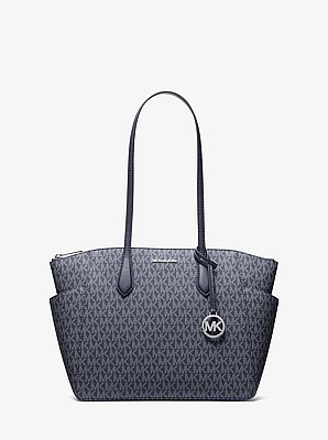 Marilyn Medium Signature Logo Tote Bag