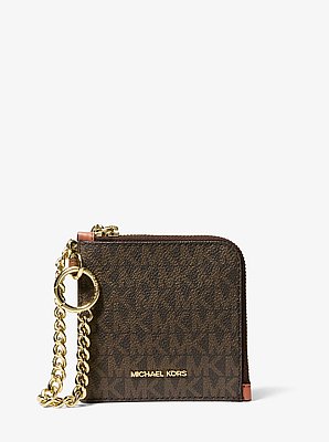 Jet Set Travel Signature Logo Chain Wallet