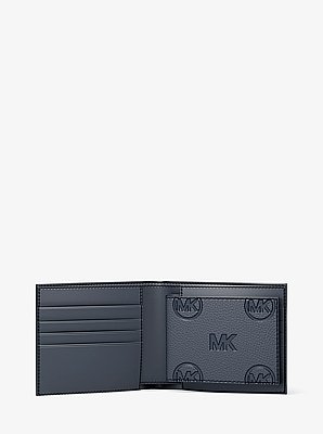 Cooper Logo Debossed Billfold Wallet With Passcase